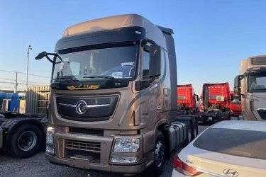 二手东风商用车 天龙旗舰KX 520马力 6X4牵引车(液缓)(国六) 双驱 东风康明斯二手牵引车 黄牌图片