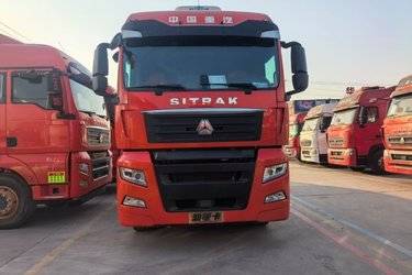 二手中国重汽 汕德卡SITRAK G7重卡 480马力 6X4牵引车(国五) 双驱 曼二手牵引车 黄牌