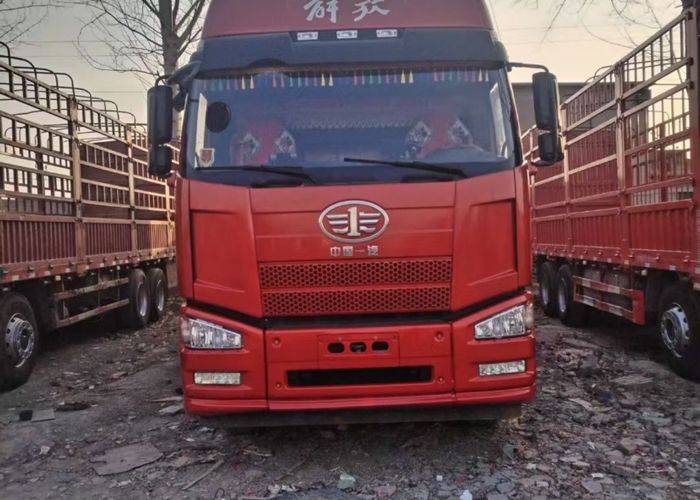 二手一汽解放 350马力 载货车