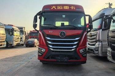 二手大运 V7重卡 460马力 6X4牵引车(国六) 双驱 潍柴二手牵引车 黄牌图片