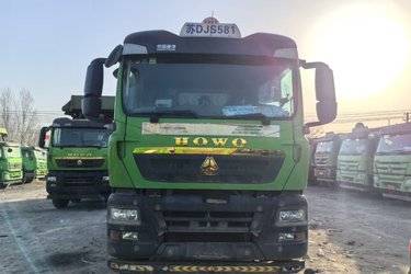 二手中国重汽 HOWO TX重卡 400马力 8X4 5.8米自卸车(国六) 前四后八 潍柴二手自卸车 黄牌