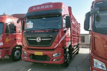 二手东风商用车 天锦KR PLUS 290马力 4X2 6.8米仓栅式载货车(国六) 单桥 康明斯二手载货车 黄牌