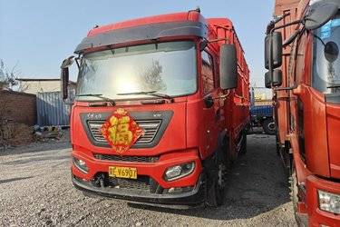 二手东风商用车 天锦KR 245马力 4X2 6.75米仓栅式载货车(国五) 单桥 东风康明斯二手载货车 黄牌