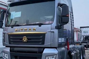 二手中国重汽 汕德卡SITRAK G7S重卡 610马力 6X4 AMT自动档牵引车(带液缓)(国六) 双驱 曼二手牵引车 黄牌