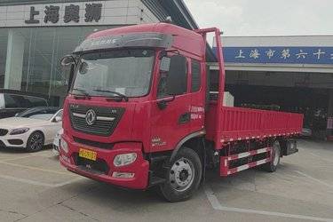 二手东风商用车 天锦KR 精英版 240马力 6X2 6.8米栏板载货车(国六) 前四后四 东风二手载货车 黄牌图片