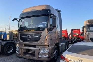 二手东风商用车 天龙旗舰KX 经典版 520马力 6X4牵引车(带液缓)(3.64速比)(国六) 双驱 东风康明斯二手牵引车 黄牌