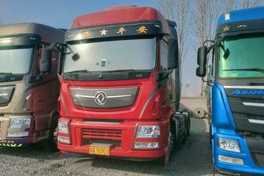 二手东风商用车 天龙旗舰KX 经典版 520马力 6X4牵引车(国六) 双驱 康明斯二手牵引车 黄牌