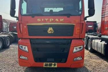 二手中国重汽 汕德卡SITRAK C7H重卡 540马力 6X4牵引车(国五) 双驱 曼二手牵引车 黄牌图片