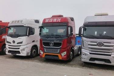 二手陕汽重卡 德龙X5000S 超值版 510马力 6X4 AMT自动挡牵引车(国六)(16挡)(国六) 双驱 潍柴二手牵引车 黄牌图片