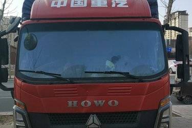 二手中国重汽HOWO 统帅 160马力 4.15米单排仓栅式轻卡(法士特8档)(国六) 单桥 潍柴二手载货车 蓝牌