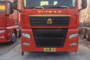 二手中国重汽 汕德卡SITRAK G7重卡 540马力 6X4牵引车(国五) 双驱 曼二手牵引车 黄牌