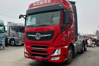 二手东风商用车 天龙旗舰KX 600马力 6X4牵引车(国六) 双驱 东风康明斯二手牵引车 黄牌