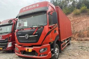 二手东风商用车 天锦KR PLUS 舒适版 290马力 4X2 9.8米厢式载货车(国六)(速比3.64)(国六) 单桥 康明斯二手载货车 黄牌