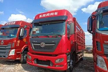 二手东风商用车 天锦KR PLUS 舒适版 290马力 4X2 6.8米仓栅式载货车(高顶三卧)(国六) 单桥 康明斯二手载货车 黄牌