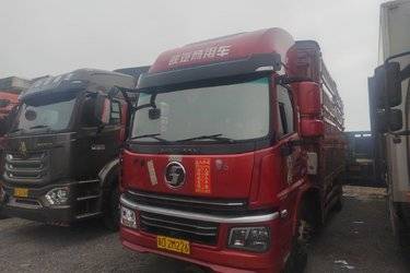 陕汽商用车 轩德翼6 轻量化版 220马力 4X2 6.75米仓栅式载货车(国五) 单桥 玉柴二手载货车 黄牌