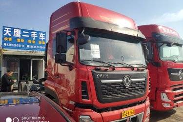 二手东风商用车 天龙VL重卡 2019款 520马力 6X4牵引车(485后桥)(国五) 双驱 雷诺二手牵引车 黄牌