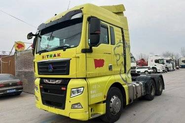 二手中国重汽 汕德卡SITRAK C7H重卡 540马力 6X4牵引车(国五) 双驱 曼二手牵引车 黄牌