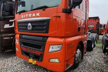 二手中国重汽 汕德卡SITRAK C7H重卡 480马力 6X4牵引车(12挡)(国五) 双驱 曼二手牵引车 黄牌