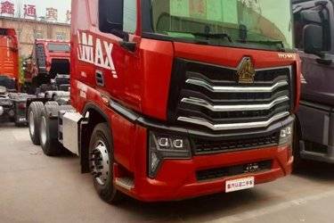 二手中国重汽 HOWO Max重卡 480马力 6X4牵引车(国六) 双驱 潍柴二手牵引车 黄牌