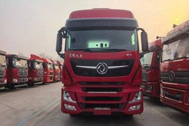 东风商用车 天龙旗舰KX 600马力 6X4牵引车(国六) 双驱 东风康明斯二手牵引车 黄牌