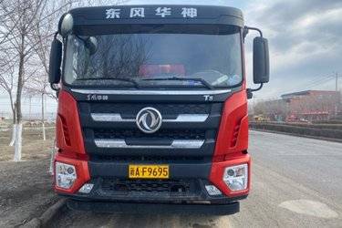 二手东风华神 T5 300马力 8X4 6米自卸车(10T加强后桥)(国六) 前四后八 玉柴二手自卸车 黄牌图片