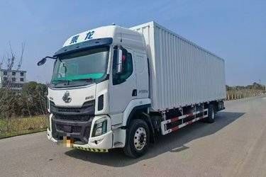 二手东风柳汽 乘龙H5 260马力 4X2 9.7米厢式载货车(国六) 单桥 玉柴二手载货车 黄牌