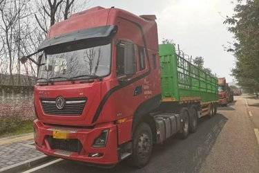 二手东风商用车 天龙KL重卡 560马力 6X4牵引车(国五) 双驱 东风二手牵引车 黄牌