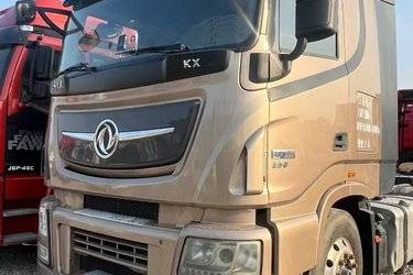 二手东风商用车 天龙旗舰KX 560马力 6X4牵引车(自动挡)(国五) 双驱 东风康明斯二手牵引车 黄牌