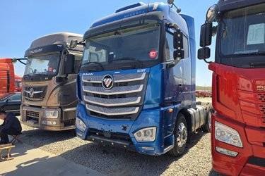 二手福田 欧曼EST 6系重卡 560马力 6X4牵引车(液缓)(国五) 双驱 福田康明斯二手牵引车 黄牌图片
