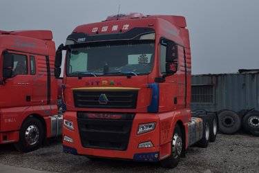 二手中国重汽 汕德卡SITRAK C7H重卡 570马力 6X4 AMT自动挡牵引车(国六)(速比2.85)(国六) 双驱 曼二手牵引车 黄牌图片