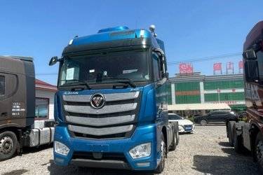 二手中国重汽HOWO Max重卡 480马力 6X4 双燃料危险品牵引车(液缓)(国六) 双驱 潍柴二手牵引车 黄牌图片