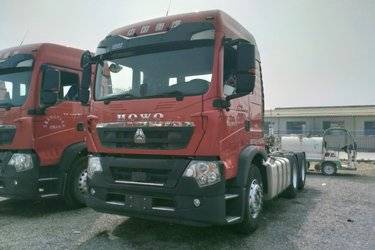 二手中国重汽 HOWO TX重卡 460马力 6X4 牵引车(国六) 双驱 曼二手牵引车 黄牌图片