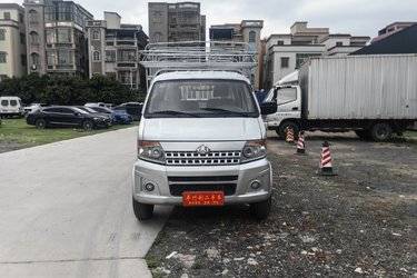 二手长安凯程 神骐T20 2018款 1.5L 112马力 汽油 3.6米单排仓栅式微卡(国五) 单桥 东安二手载货车 蓝牌图片