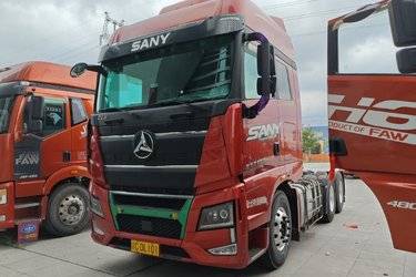 二手三一重卡 江山·信版 560马力 6X4 牵引车(国六) 双驱 锡柴二手牵引车 黄牌图片