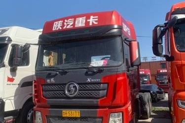 二手陕汽重卡 德龙X3000 轻量化版 550马力 6X4危险品牵引车(国五) 双驱 潍柴二手牵引车 黄牌