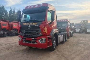 二手中国重汽 豪瀚J7G重卡 400马力 6X4牵引车(国五) 双驱 潍柴二手牵引车 黄牌图片