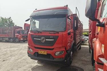 二手东风商用车 天锦KR 230马力 4X2 6.75米排半仓栅式载货车(国五) 单桥 东风康明斯二手载货车 黄牌