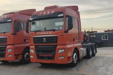 二手中国重汽 汕德卡SITRAK C7H重卡 480马力 6X4牵引车(国五) 双驱 曼二手牵引车 黄牌
