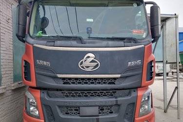 二手东风柳汽 乘龙H5V 500马力 6X4 LNG牵引车(国六) 双驱 东风二手牵引车 黄牌