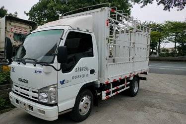 二手江铃 新顺达 116马力 3.7米单排厢式轻卡(国五) 单桥 庆铃五十铃二手载货车 蓝牌图片