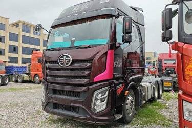 二手一汽解放 J6V重卡 质惠版 520马力 6X4 牵引车(液缓)(国六) 双驱 锡柴二手牵引车 黄牌图片