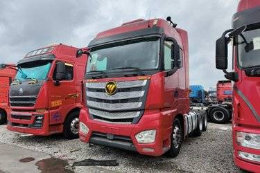 二手福田 欧曼EST 6系重卡 560马力 6X4牵引车(液缓)(国五) 双驱 福田康明斯二手牵引车 黄牌图片