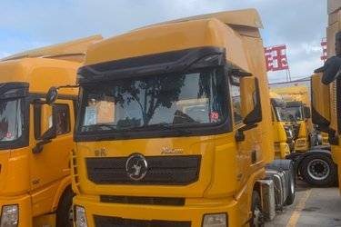 二手陕汽康明斯 德龙X3000 轻量化版 440马力 4X2牵引车(国五) 单桥 潍柴二手牵引车 黄牌图片