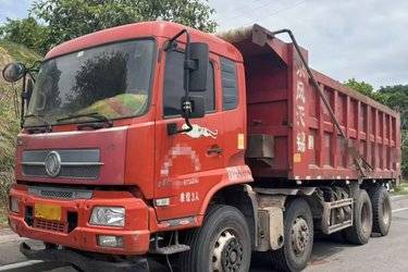 二手东风商用车 天锦重卡 280马力 8X4 6.2米自卸车(国五) 前四后八 东风二手自卸车 黄牌