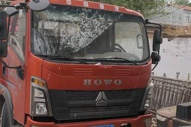 二手中国重汽HOWO 统帅 重载版 141马力 4.165米单排栏板轻卡(国五) 单桥 潍柴二手载货车 蓝牌图片