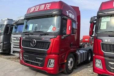 二手陕汽重卡 德龙X5000 经典版 480马力 6X4 AMT自动档牵引车(国六)(16挡)(国六) 双驱 潍柴二手牵引车 黄牌图片