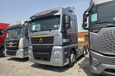 二手中国重汽 汕德卡SITRAK G7S重卡 610马力 6X4 AMT自动档牵引车(带液缓)(国六) 双驱 潍柴二手牵引车 黄牌图片