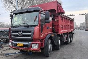 二手福田 瑞沃Q9 270马力 8X4 6米自卸车(国五) 前四后八 玉柴二手自卸车 黄牌