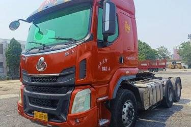 二手东风柳汽 乘龙H5重卡 400马力 6X4牵引车(国五) 双驱 潍柴二手牵引车 黄牌