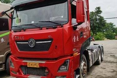 二手东风商用车 天龙KL重卡 465马力 6X4牵引车(国五) 双驱 东风二手牵引车 黄牌